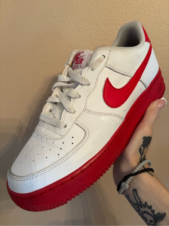 Nike Other - Nike Air Force 1 GS 'White Red Sole'